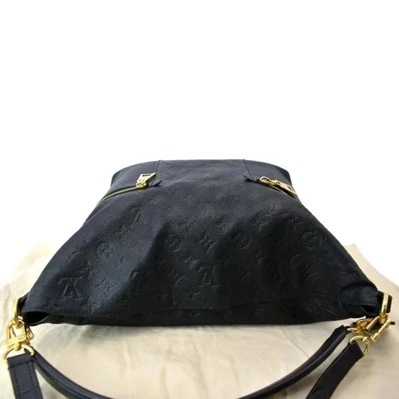 LOUIS VUITTON  Melie Empreinte Leather Hobo Shoulder Bag Black - Picture 4 of 12